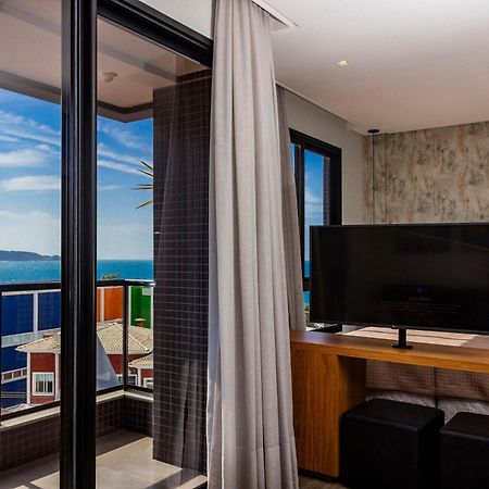 Aion Suites 303 - Lindo Apartamento Com Vista Para O Mar, A 60M Da Praia De Bombinhas, Com Piscina E Academia No Rooftop. Dış mekan fotoğraf