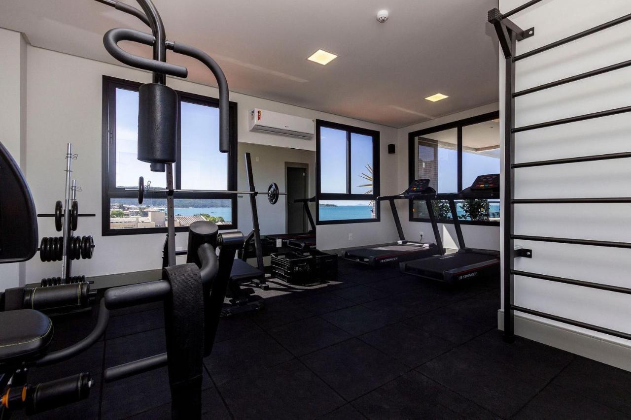Aion Suites 303 - Lindo Apartamento Com Vista Para O Mar, A 60M Da Praia De Bombinhas, Com Piscina E Academia No Rooftop. Dış mekan fotoğraf