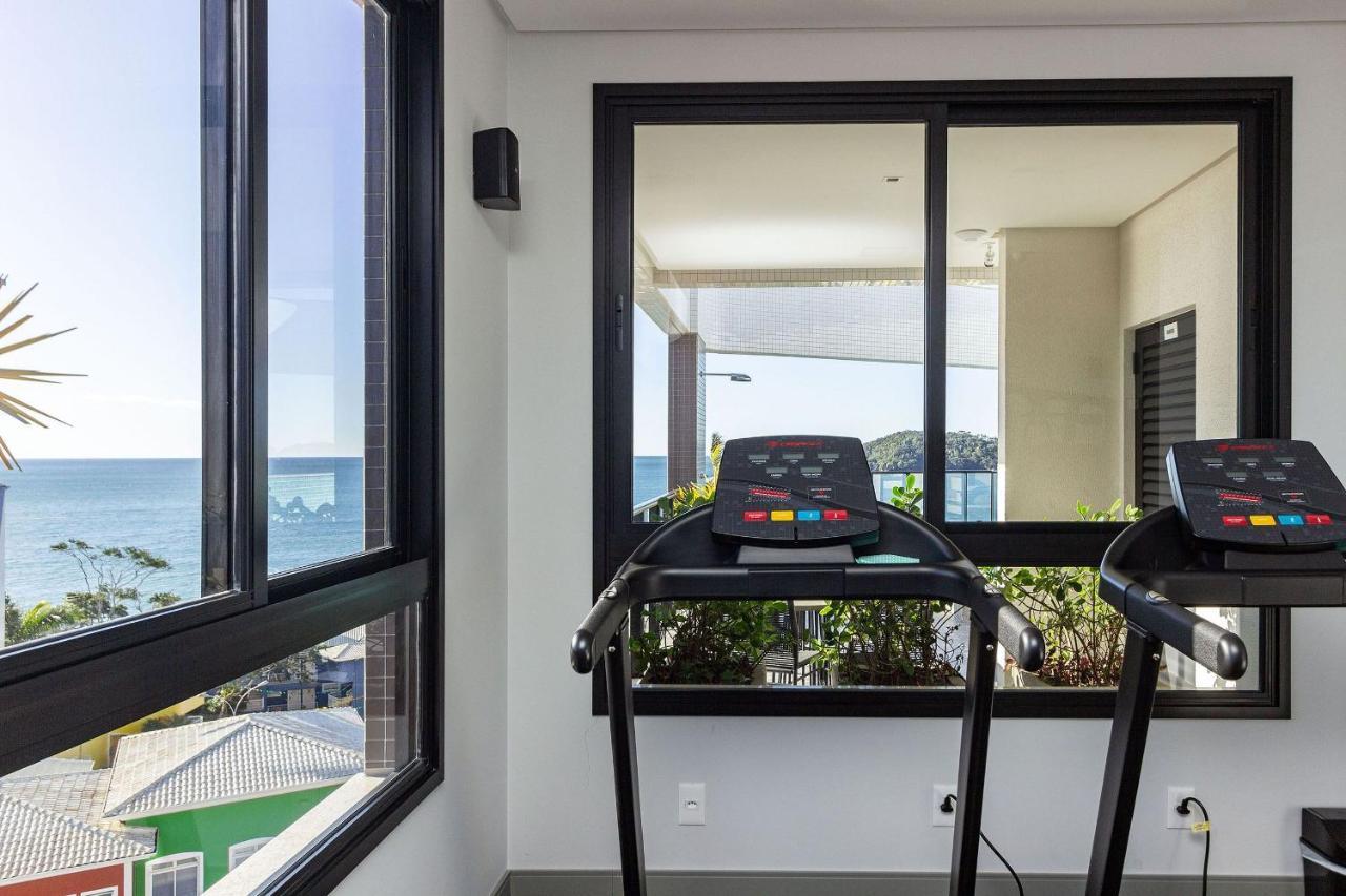 Aion Suites 303 - Lindo Apartamento Com Vista Para O Mar, A 60M Da Praia De Bombinhas, Com Piscina E Academia No Rooftop. Dış mekan fotoğraf