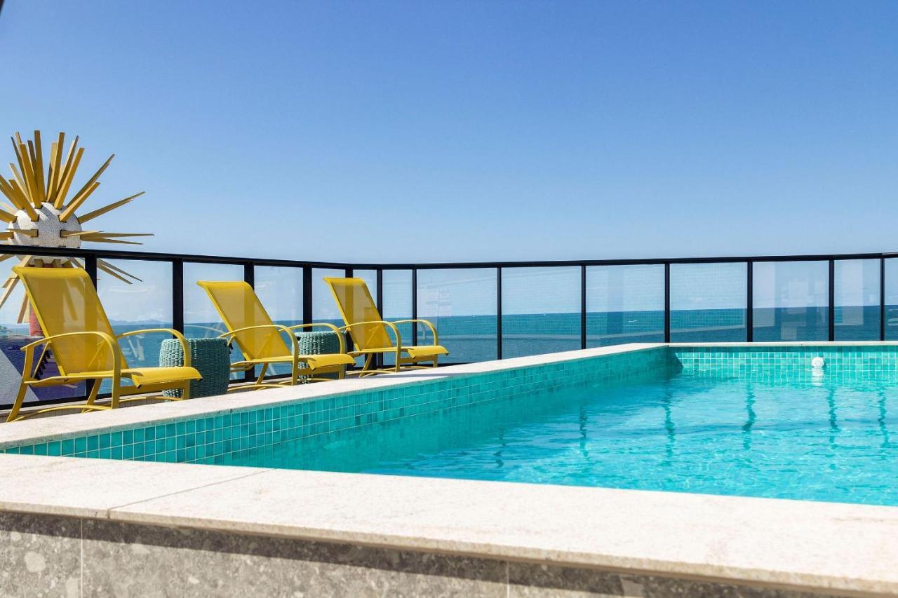 Aion Suites 303 - Lindo Apartamento Com Vista Para O Mar, A 60M Da Praia De Bombinhas, Com Piscina E Academia No Rooftop. Dış mekan fotoğraf